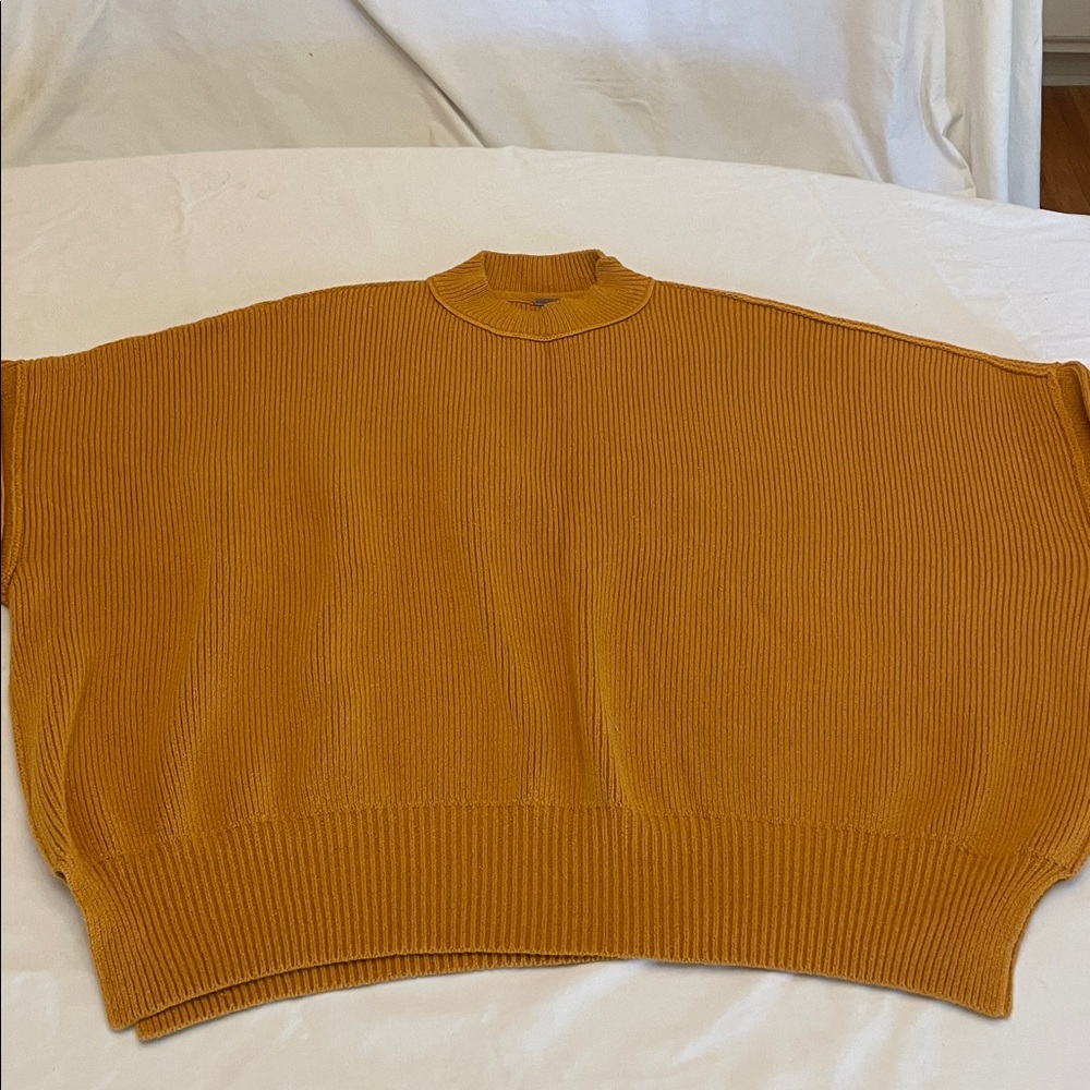Free People Golden Knit Sweater
